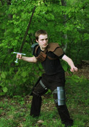 Skyrim Mercenary Cosplay