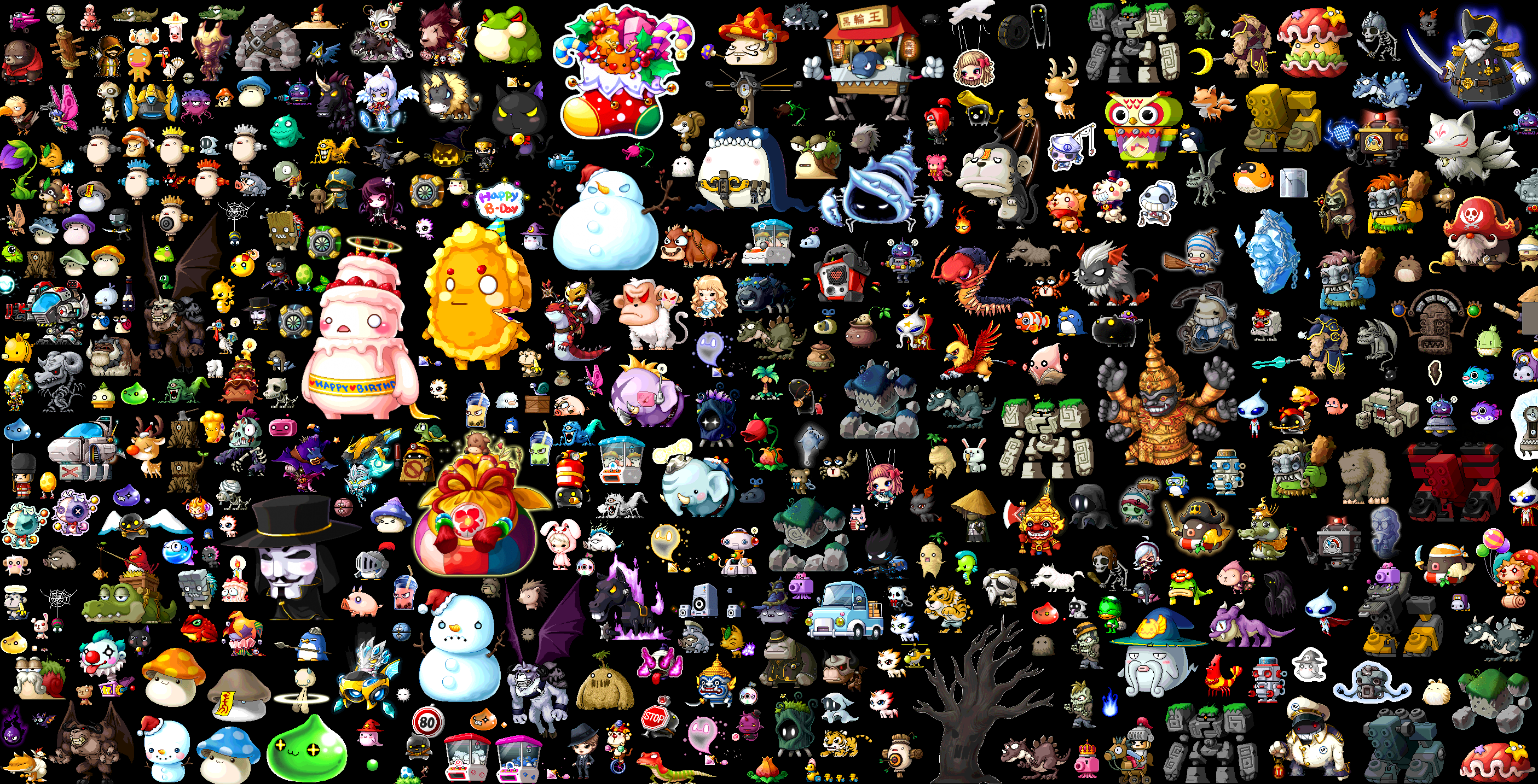 Maple Story Monsters By Dragonkidb On Deviantart