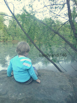 Boy on a Rock