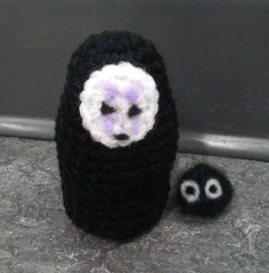 No-Face and Soot Sprite (Spirited Away)