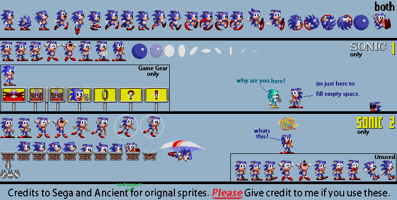 The Complete Sonic 1 Sprite Sheet (V1.0) by 123455675 on DeviantArt