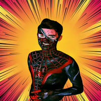 Nimble Pixel Miles Morales Spiderman Bodypaint