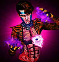 Gambit Card Pose 2