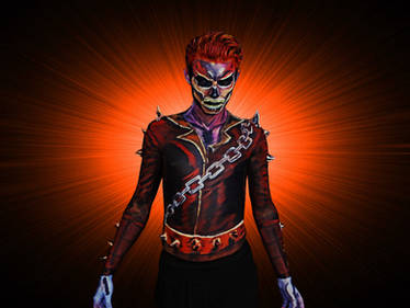 Ghost Rider BODYPAINT