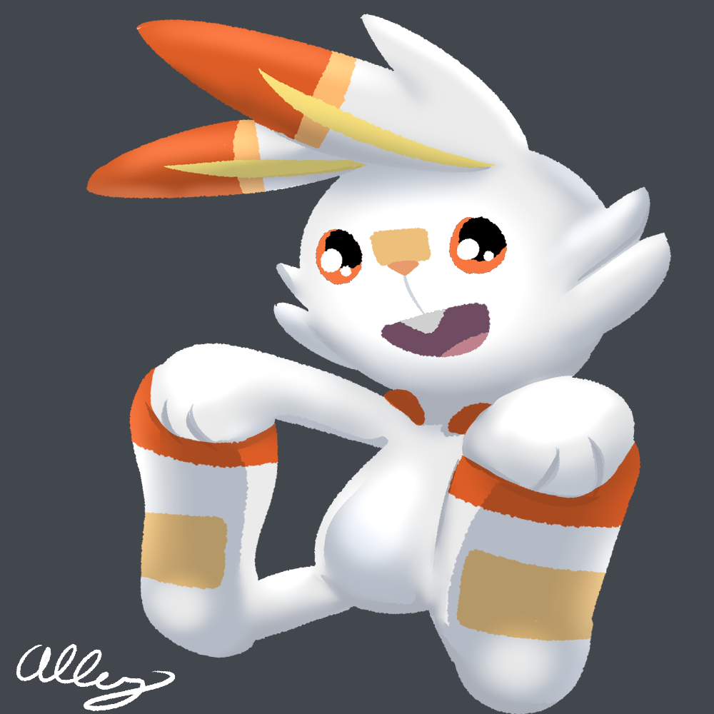 Scorbunny by alleykatastic on DeviantArt