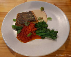 Pan-fried Barramundi