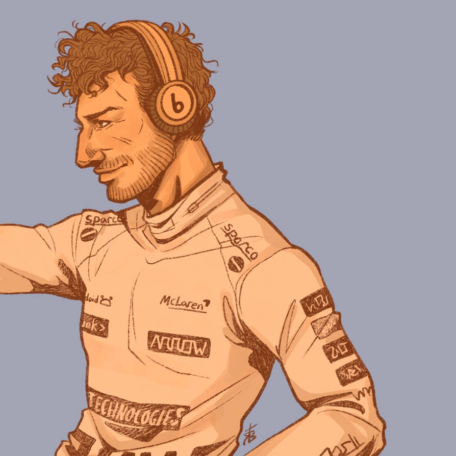 Danny Ric, In The Zone by RBrownIllustration on DeviantArt