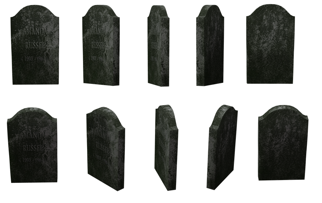 Gravestone Set 02