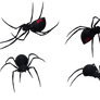 Black Widow Spider Set 11