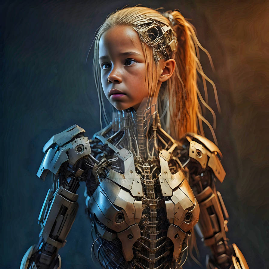 Girl cyborg machine by Badhuisstraat66 on DeviantArt