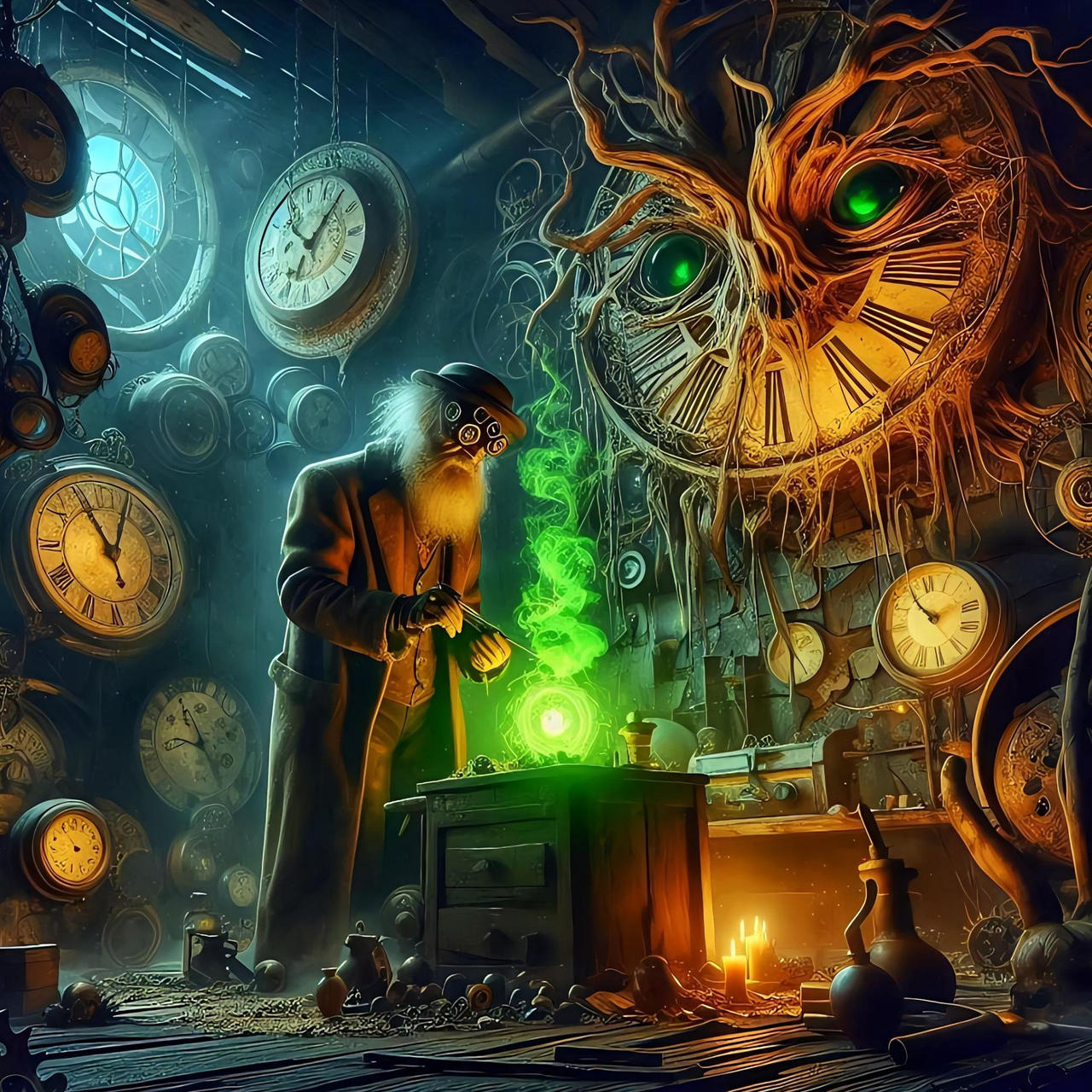 Enigmatic clockmaker by Badhuisstraat66 on DeviantArt