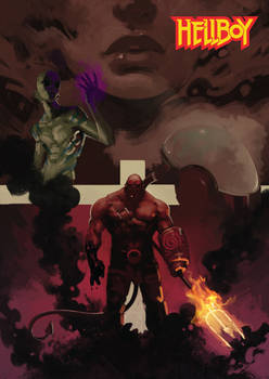 hellboy fan art