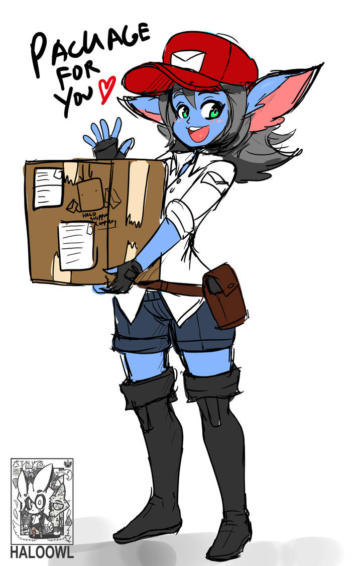 Delivery ~ by haloowl on DeviantArt