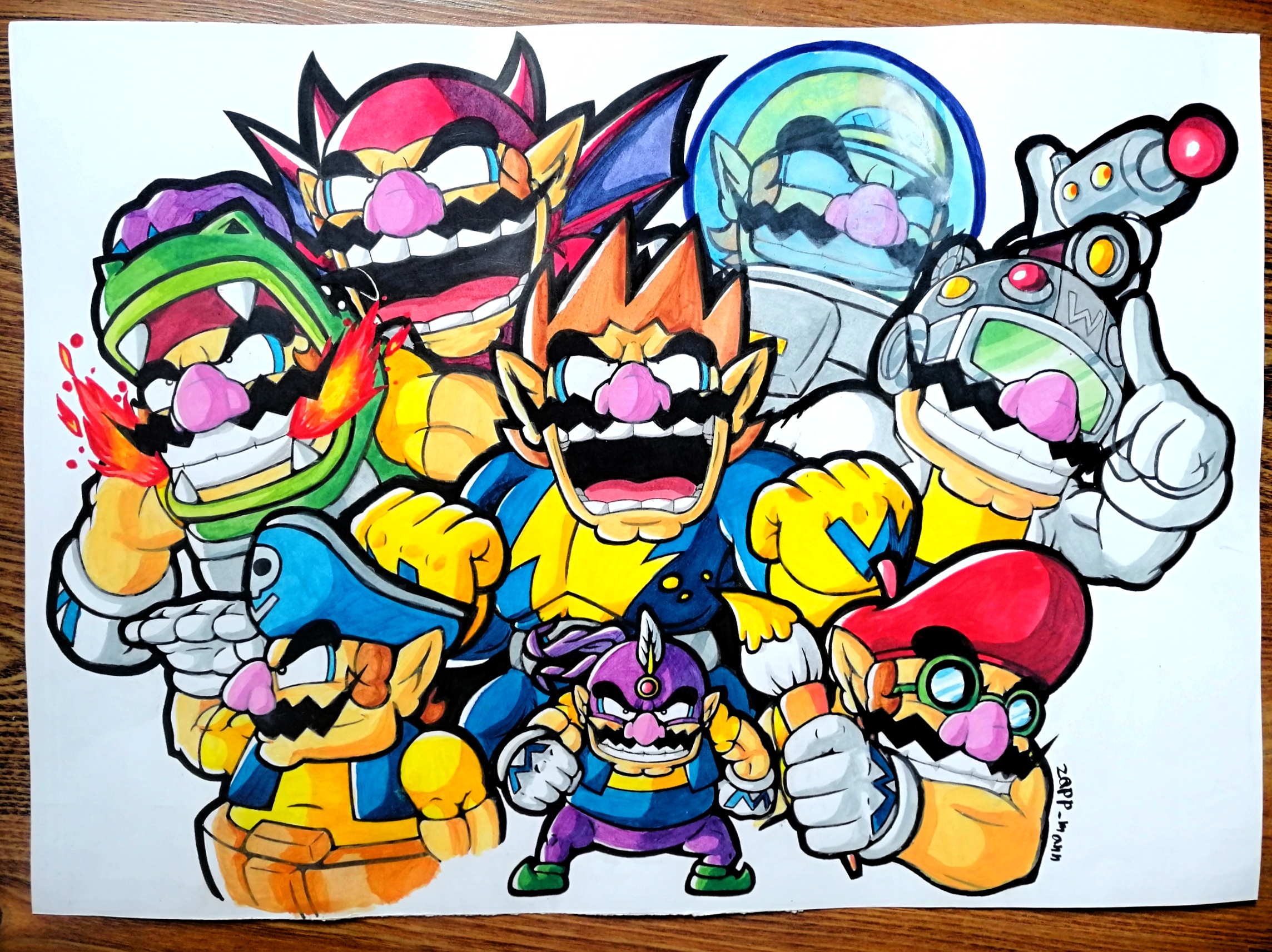 Wario Master Of Disguise By HerbbyZ On DeviantArt wario-master-of-disguise-by-herbbyz-on-deviantart