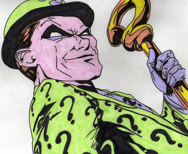 Batman The Riddler by JokerfiedCrane on DeviantArt