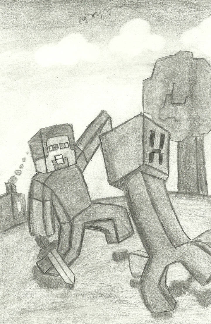 minecraft sketch by oneilldanielson on DeviantArt