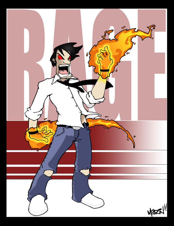 It's the RAGE by DepartmentM on DeviantArt