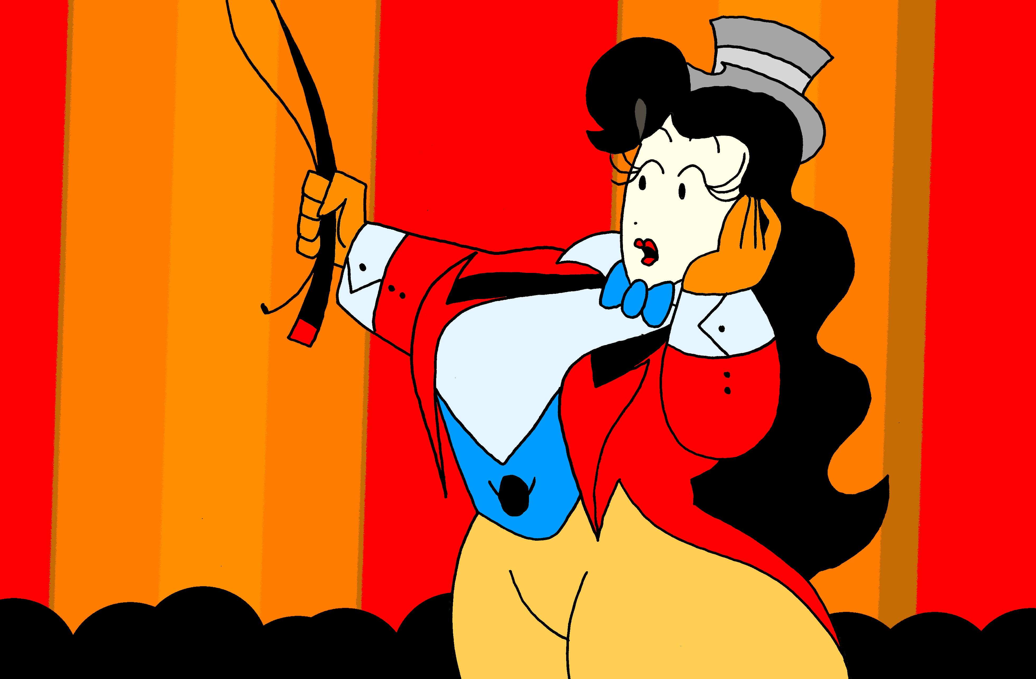 Ringmaster Fishnets Ringmaster-Gif by PHDTater on DeviantArt