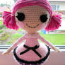 Lala inspired crochet doll