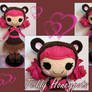 Teddy Honeypots Lalaloopsy crochet doll