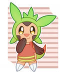 [COMMISSION] Adeline The Chespin by Liashio