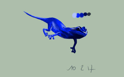 Bleu lizard