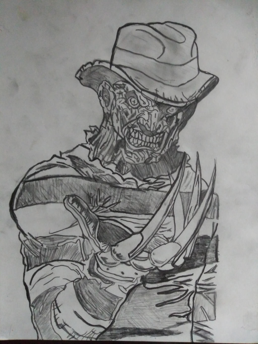Freddy Krueger Drawing By Legendaryronin On Deviantart Freddy Krueger Drawing By Legendaryronin On Deviantart