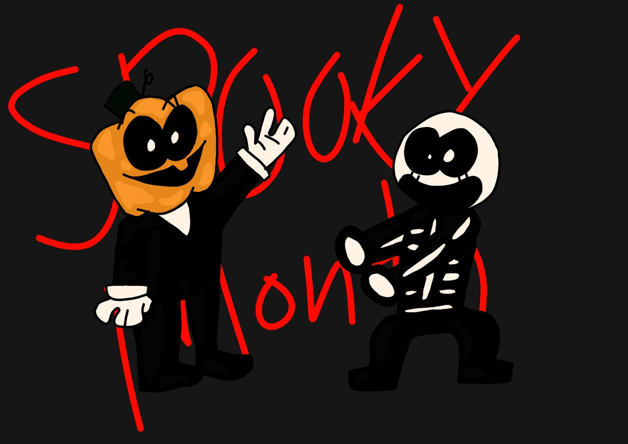 Just made a stupit spooky month GIF by whiteplumage233 on DeviantArt