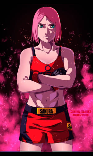 Sakura UFC By Uchiha Itasuke