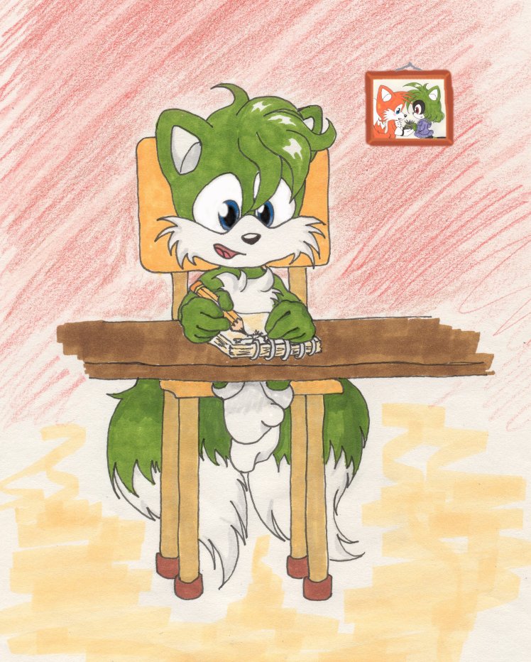 Tails and Ruby kids - Cloud by bitchwolf on DeviantArt
