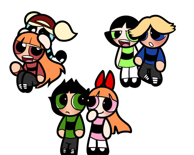 drawing the ppg x rrb pairings // part 1! by vincentkitty on DeviantArt