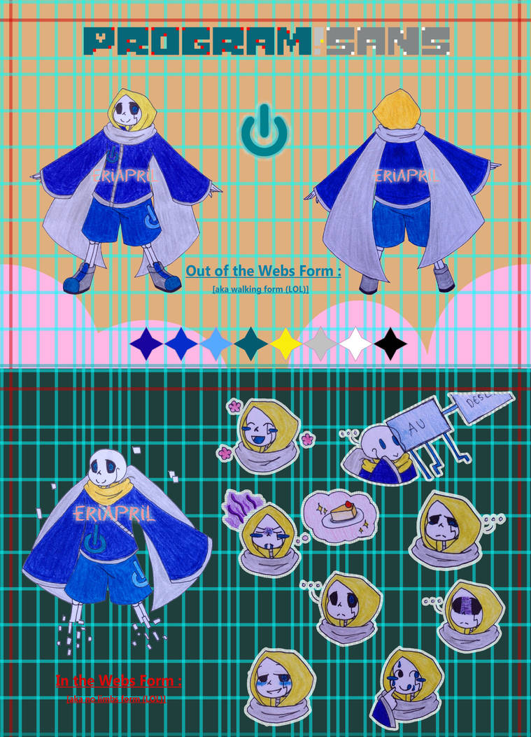 Sans Reference Model Program!Sans Reference Sheets by ThiefofStealth on DeviantArt