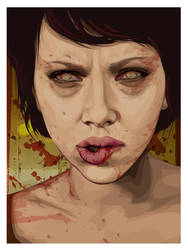 Zombie Scarlett Johanson