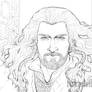 Thorin Oakenshield - lineart