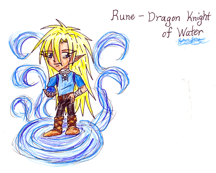 Rune - Dragon Knight of Water