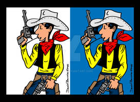 Lucky Luke Print