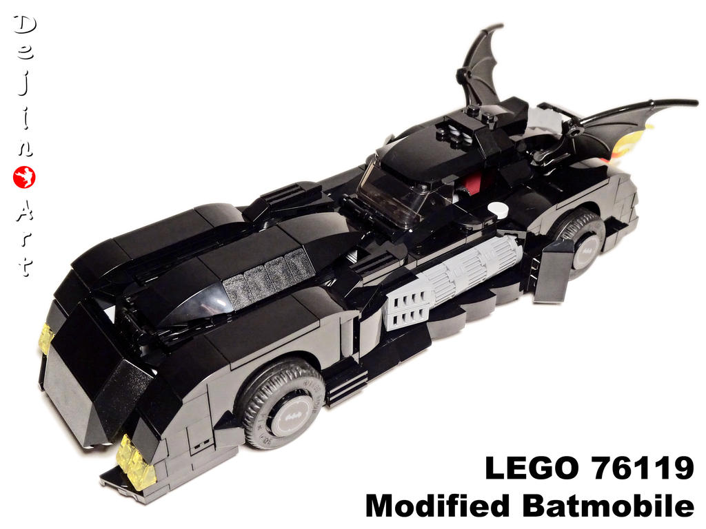 LEGO Batmobile Mod By Daniel Barreira Gomes by Dejin-Art on
