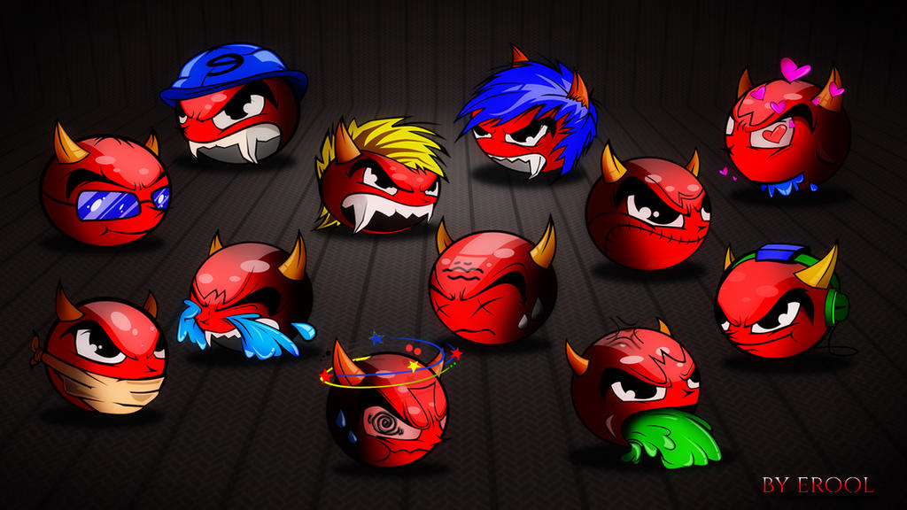 red demon emoticob