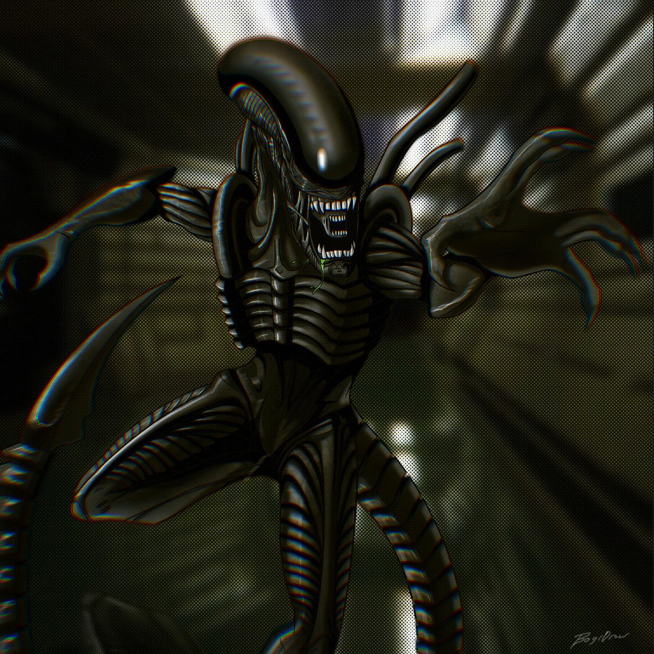 ALIEN by BOGIDART on DeviantArt