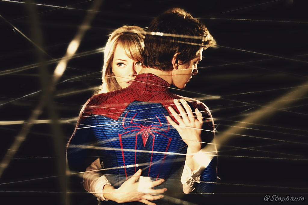 Spider Man and Gwen Wallpaper by ShadowCath17 on DeviantArt