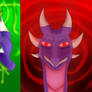 Cynder the dragon portraits
