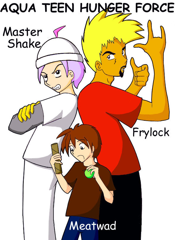 The Aqua Teen Hunger Force by TheDeluxeWar on DeviantArt