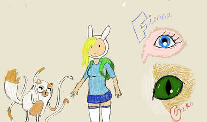 Fionna edit with Cake