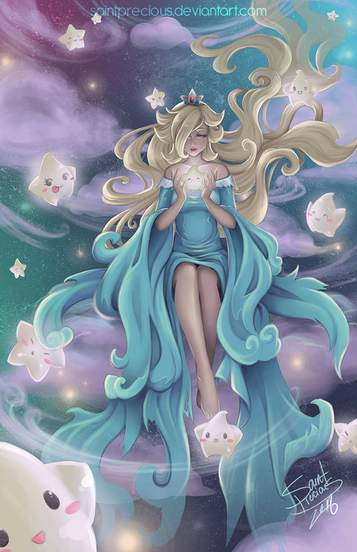 Super Mario Galaxy Rosalina by MoogleSorbet