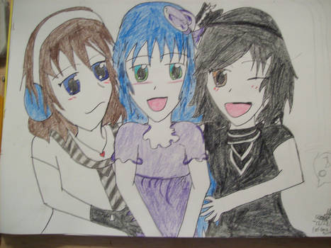 Deidei, Tobee, and Riku :D