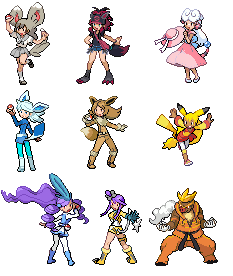 Pokemon Sprites Pokehumans By Animalfan99 On Deviantart Pokemon Sprites Pokehumans By Animalfan99 On Deviantart