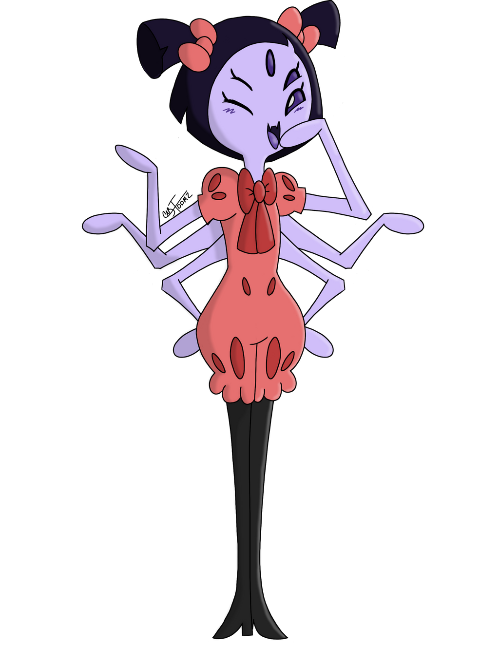 Muffet Raffle Undertale: Muffet by Cartoomz on DeviantArt