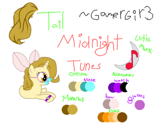 Midnight Tunes Reference Sheet