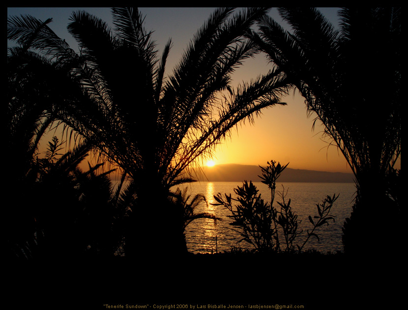 Tenerife Sundown