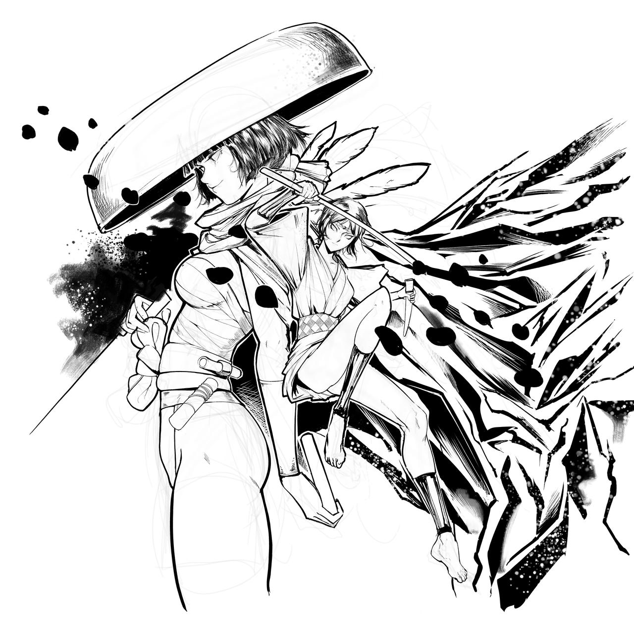 Ninja Scroll comm update by chamucasdelamor69 on DeviantArt